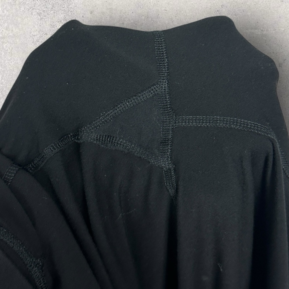 Old Navy Extra High Rise Wide Leg Go Dry Black Leggings Womens Size 3X Pants - Picture 9 of 14